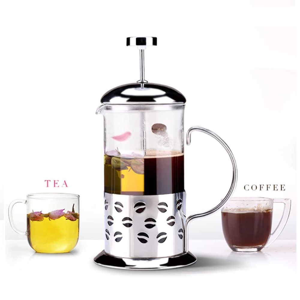 Prensa Francesa Económica Negra 600 ML 6 Tazas – COFITERIA