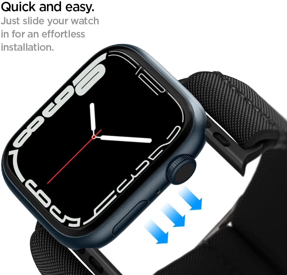 Ripley - SPIGEN CORREA APPLE WATCH LITE FIT SERIE 7/6/5 45MM 44MM 42MM