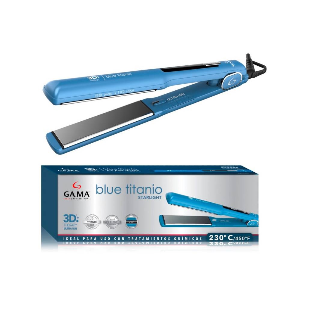 Ripley - PLANCHA ALISADORA GAMA BLUE TITANIO 3D DIG