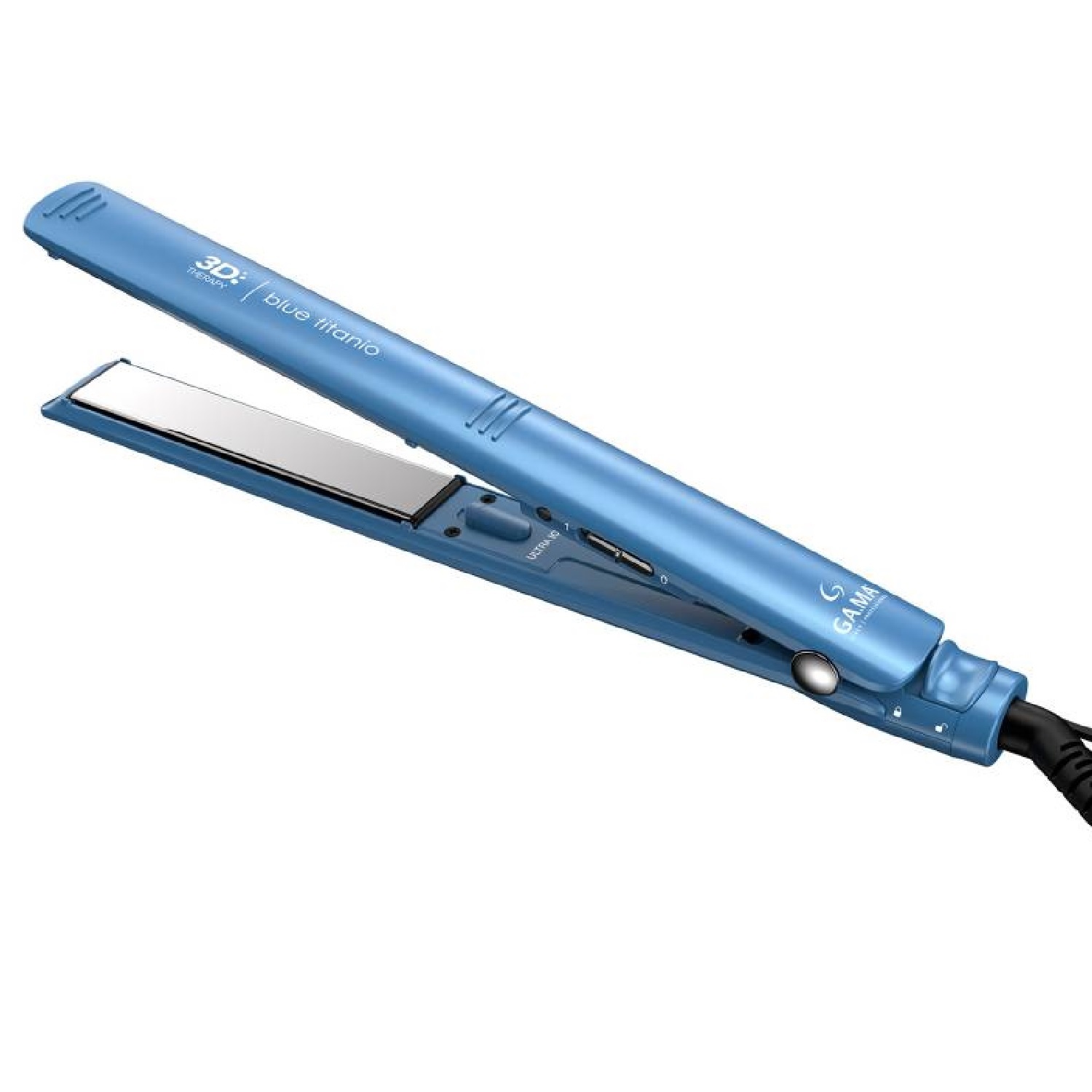 Ripley - PLANCHA ALISADORA GAMA ELEGANCE 3D BLUE TITANIO