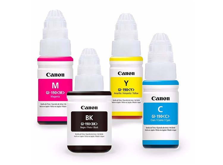 Ripley - CANON COMBO PACK 4 TINTAS GI-190