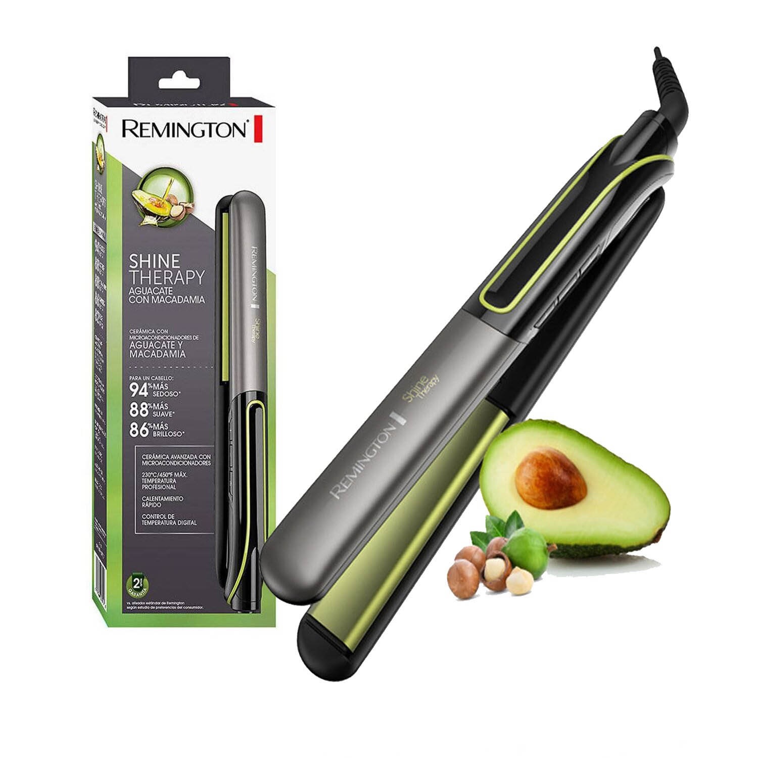 Ripley - SECADORA REMINGTON AGUACATE MACADAMIA +ALISADORA REMINGTON AGUACATE