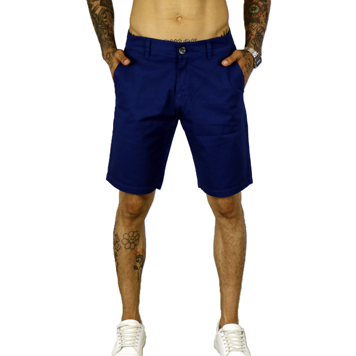 Ripley - BERMUDA HOMBRE RIFF RAFF CLEMENT AZUL ACERO