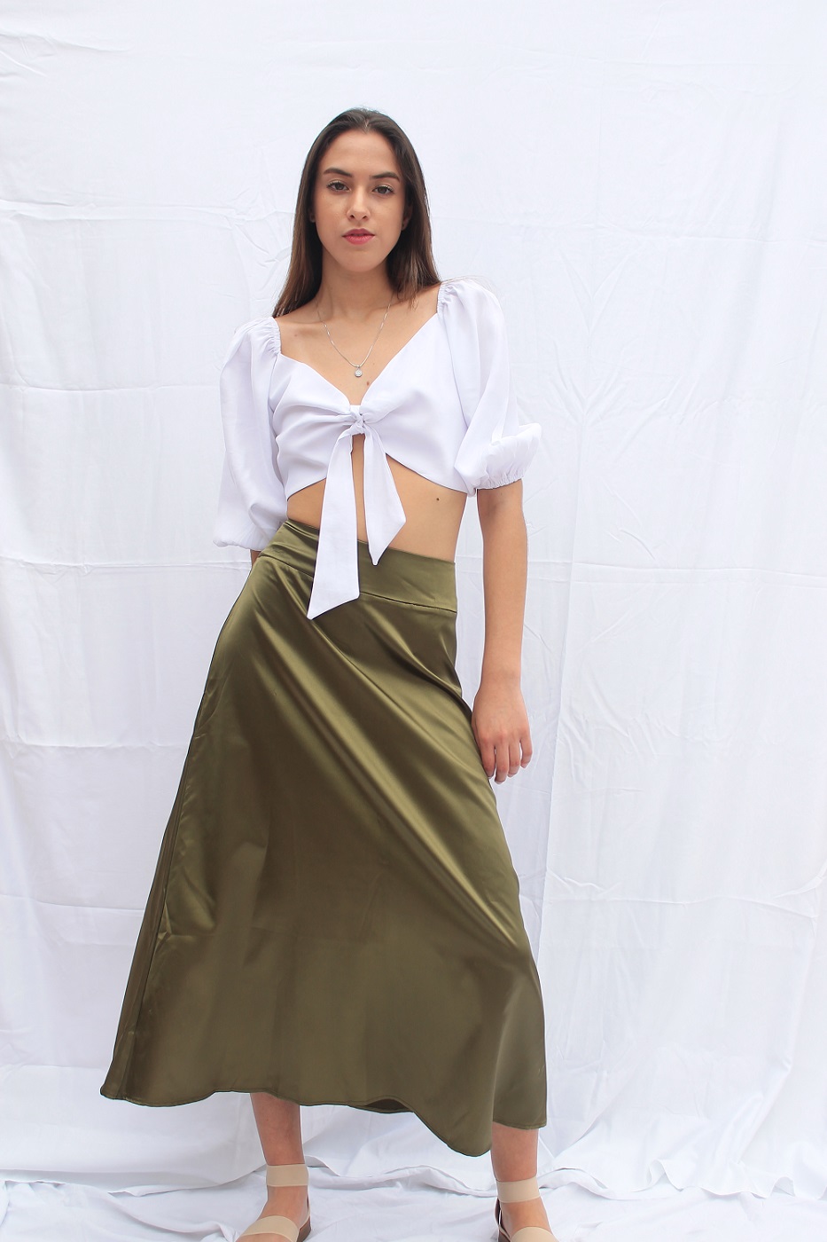Ripley - FALDA NALÚA MUJER NIA VERDE