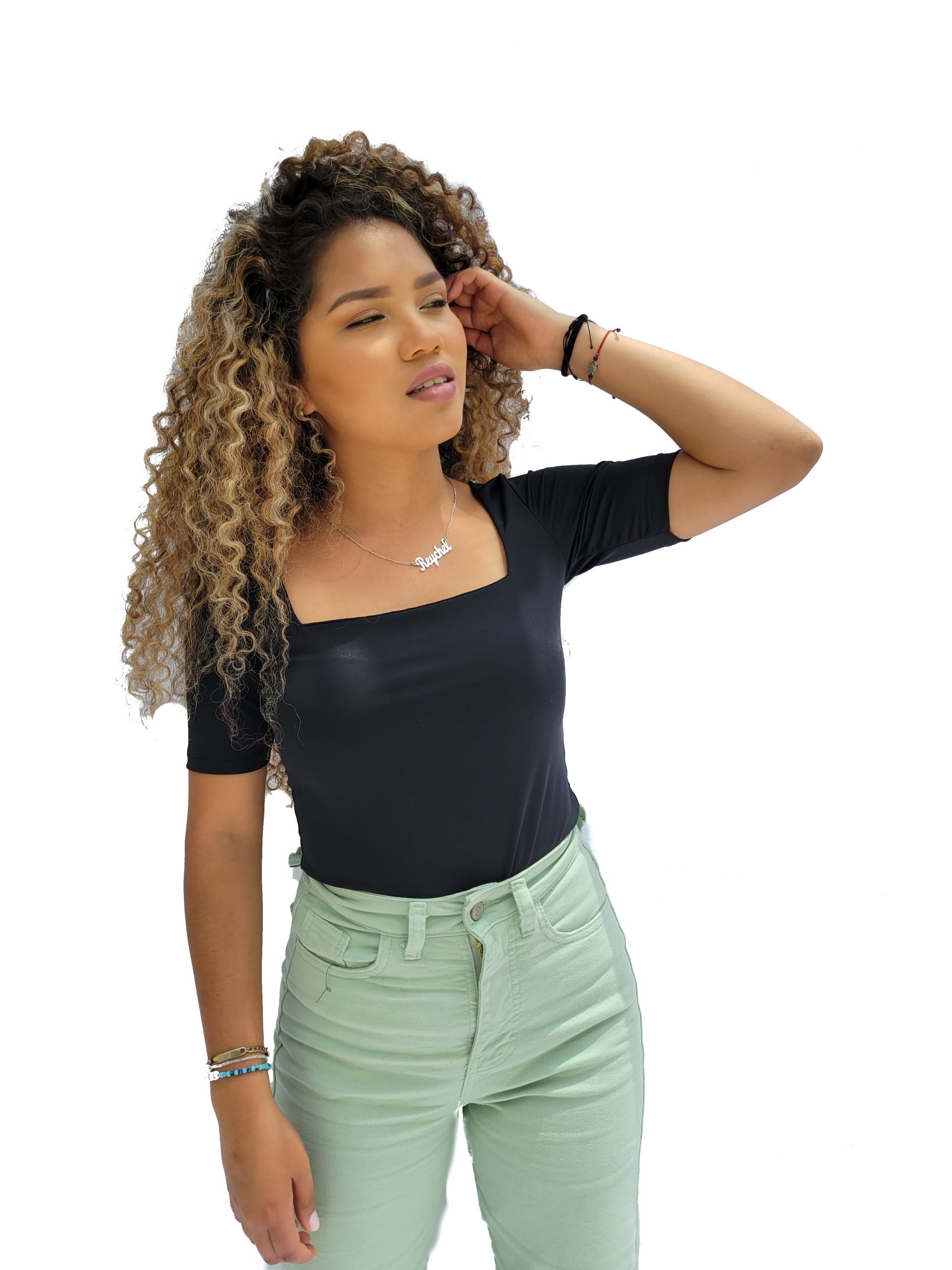 Ripley - PANTALON MOM JEANS FIT MUJER HOLY CHIC