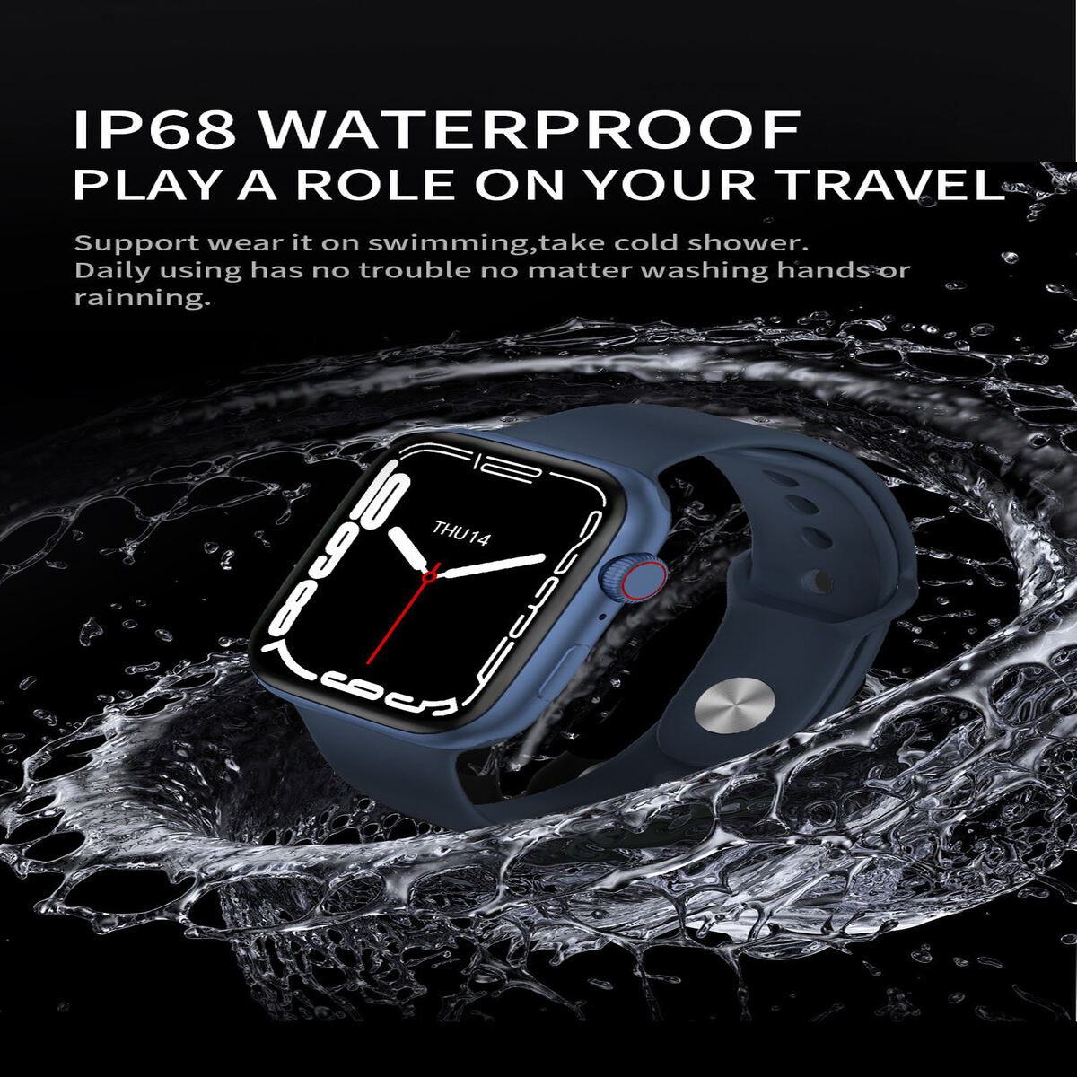 Ripley - SMARTWATCH HANDS UP D7 PRO MAX GPS PLATEADO
