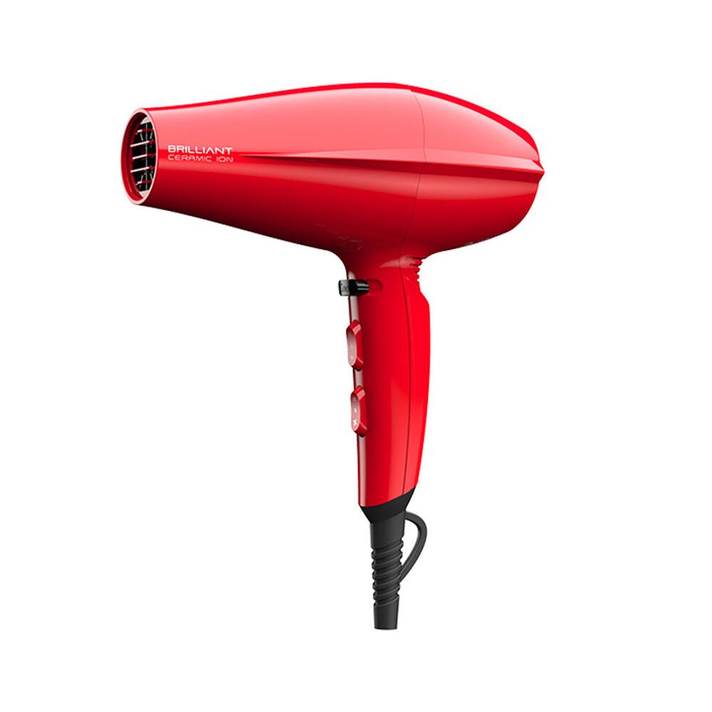 Ripley - GAMA SECADORA BRILLIANT CERAMIC ION ROJO