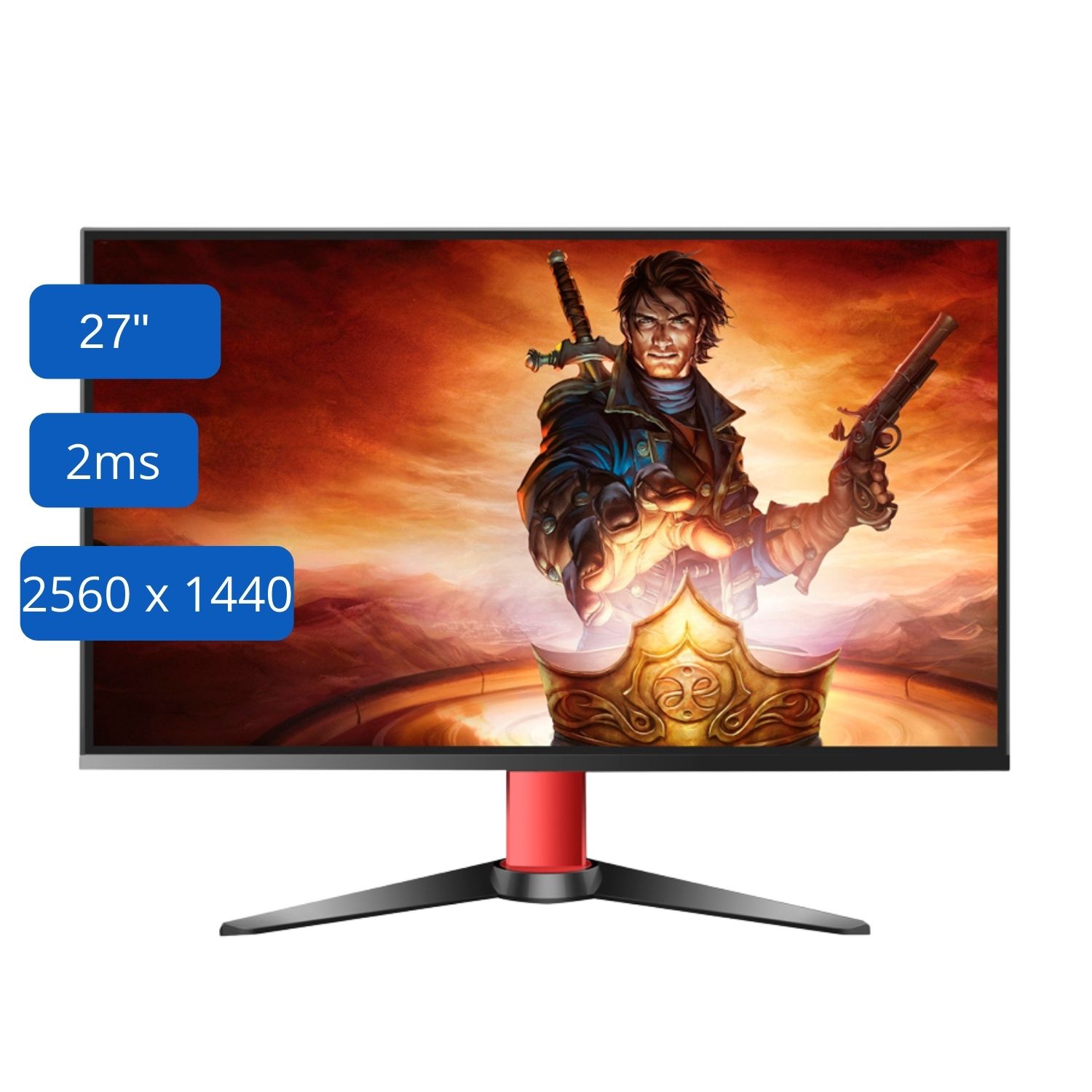 Ripley - MONITOR TEROS TE-3178N, 27' IPS, QHD, 75HZ, 2560 X 1440 , HDMI
