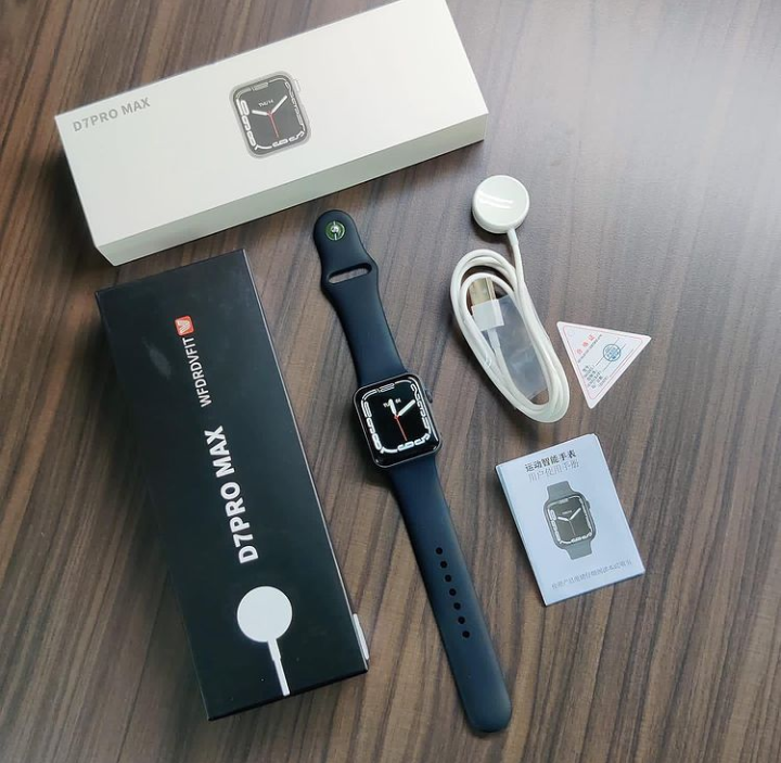 Ripley - SMARTWATCH D7 PRO MAX SERIE 7 VERSION 2022 COLOR NEGRO