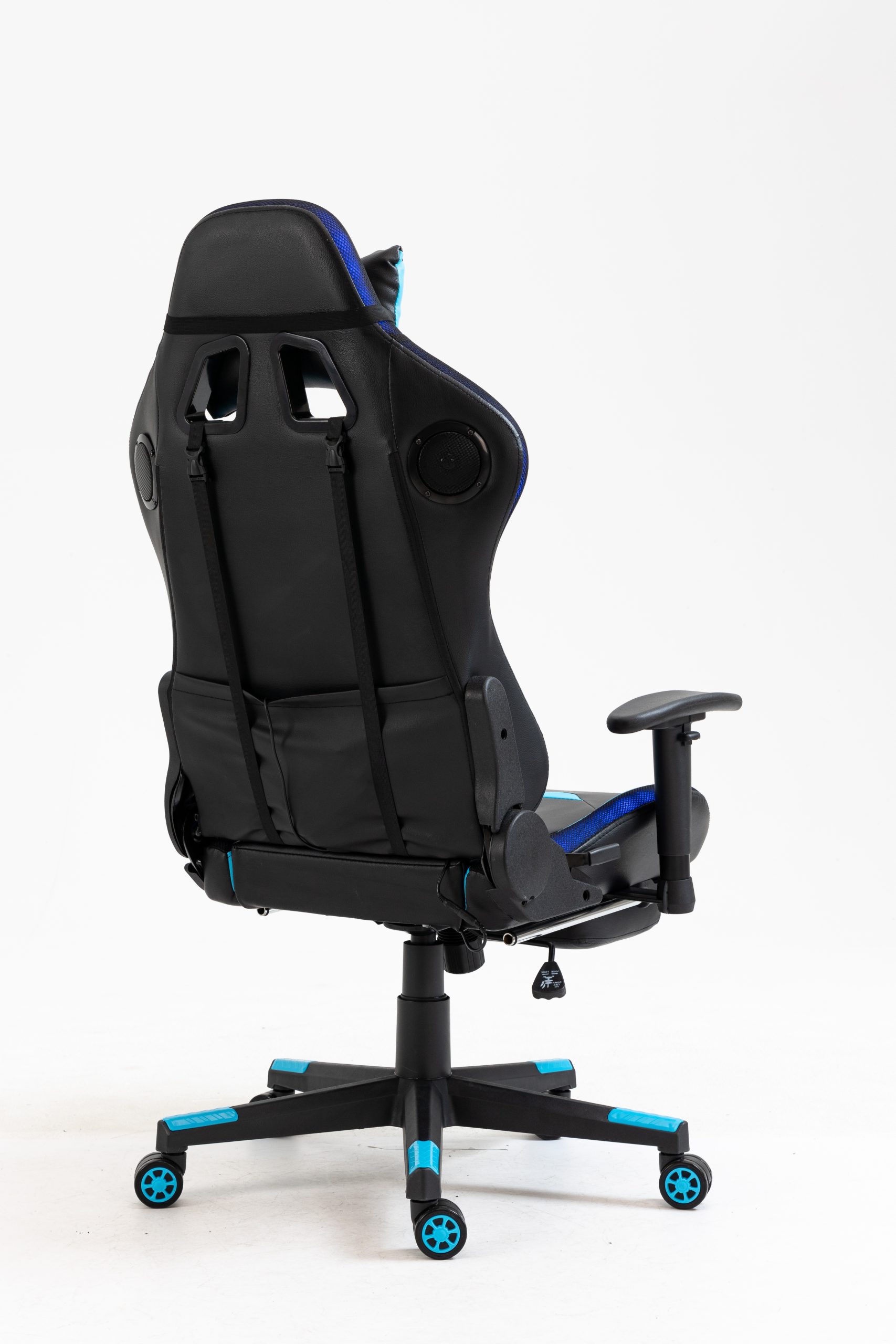 Ripley SILLA GAMER LUCES LED PARLANTE BLUETOOH Y COJ N MASAJEADOR
