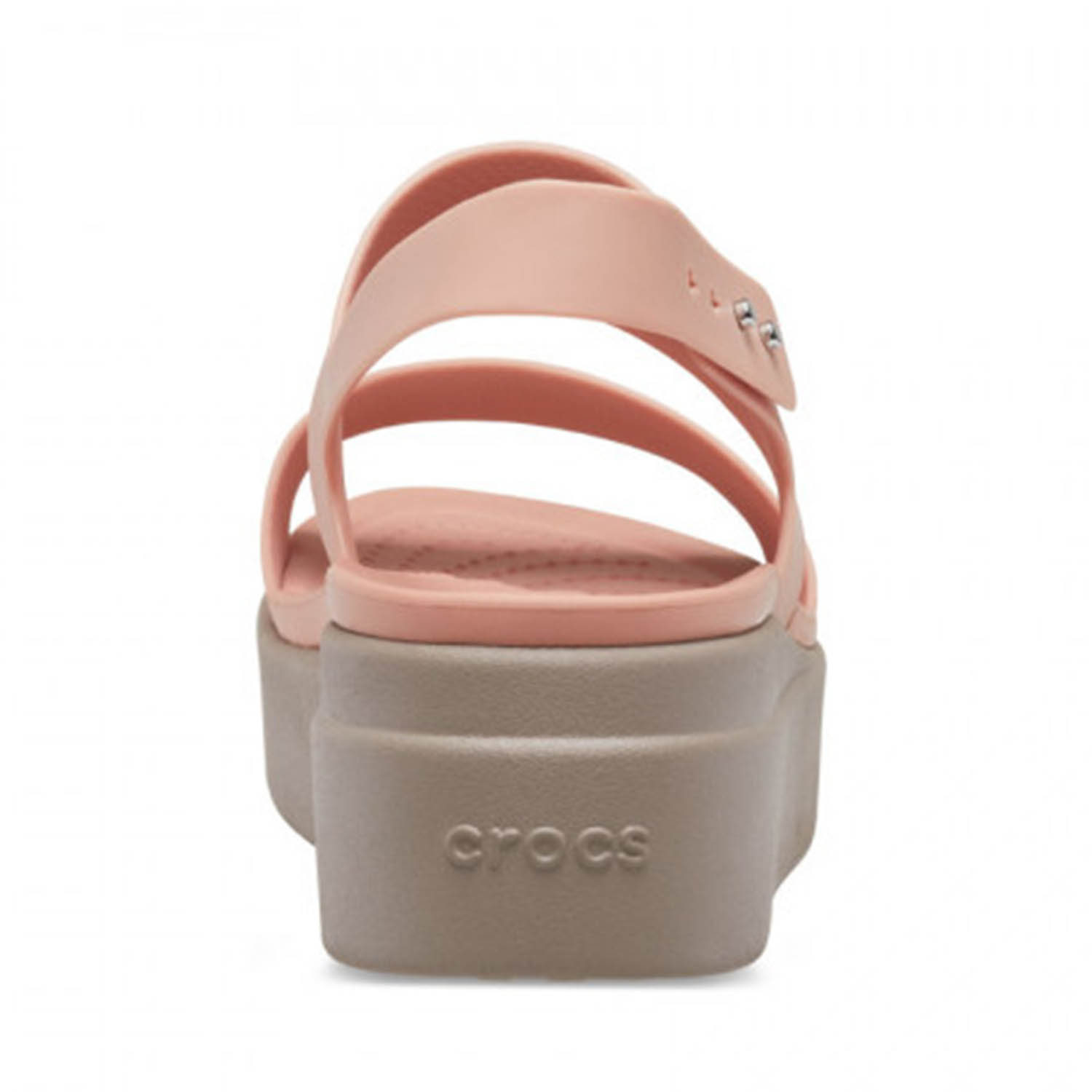 Ripley - CROCS SANDALIAS BROOKLYN LOW WEDGE MUJER PALO ROSA 206453-6RT