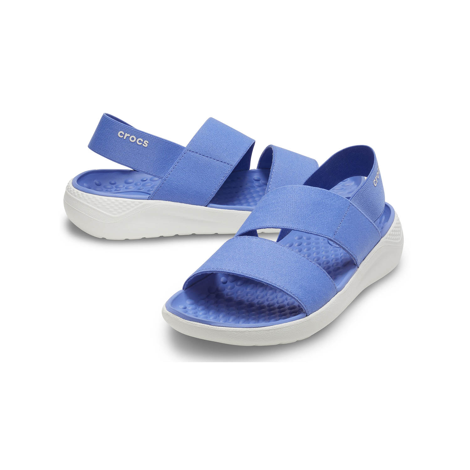 Sandalias CROCS - Literide Stretch Sandal W 206081 Light Grey/White -  Casual - Sandalias - Chanclas y sandalias - Mujer | zapatos.es