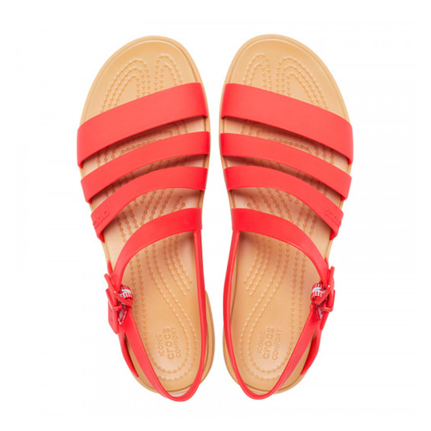 Ripley - CROCS SANDALIAS CROCS TULUM SANDAL MUJER ROJO 206107-8C1