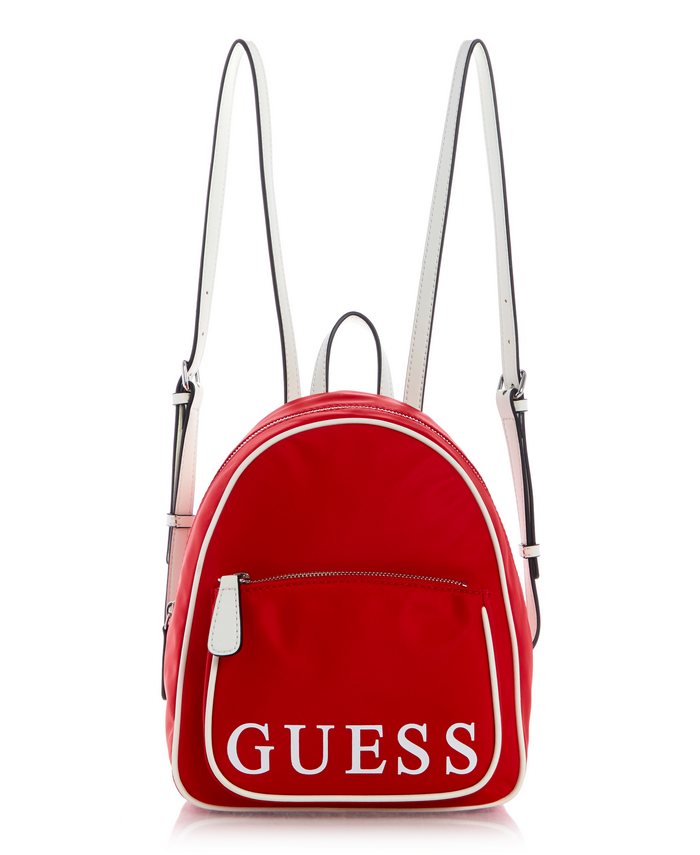 Ripley - MOCHILA CULLMAN SMALL BACKPACK RED ROJO GUESS