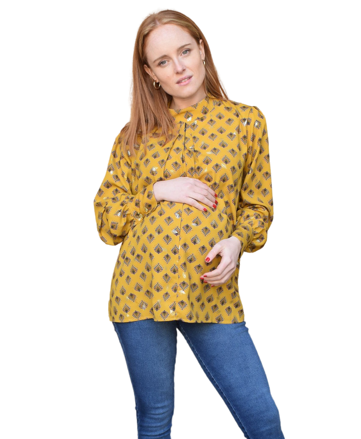 Ripley - BLUSA MATERNAL Y LACTANCIA JOSE MOSTAZA