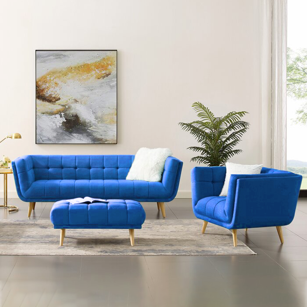 Ripley JUEGO DE SALA HOME PREMIUM GLADYS 3 1 + BANQUETA