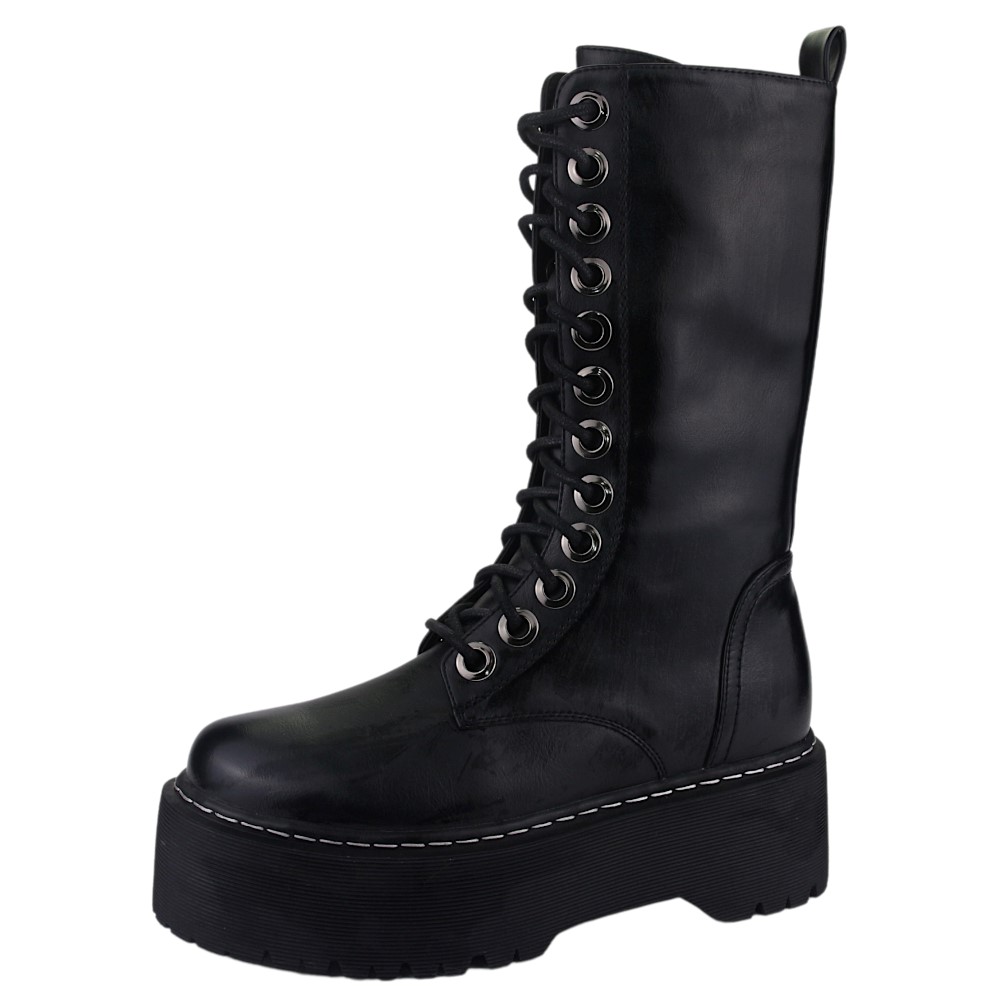 Ripley - BOTAS MUJER POOLH-17 NEGRO CASUAL
