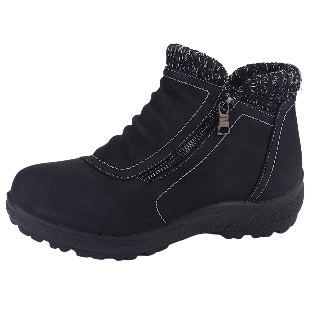 Ripley - BOTINES MUJER WINTER-1 NEGRO CASUAL