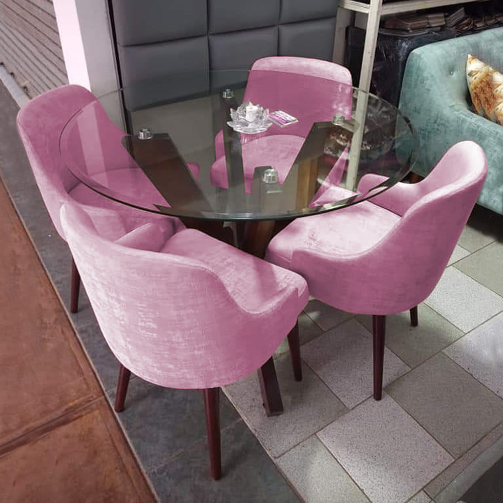 Ripley JUEGO DE COMEDOR HOME PREMIUM ANNA 4 SILLAS