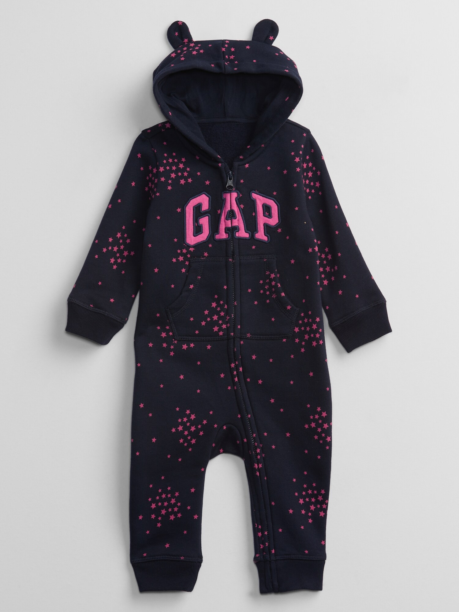 Ripley - GAP ENTERIZO LOGO BEBÉ NIÑA AZUL MARINO