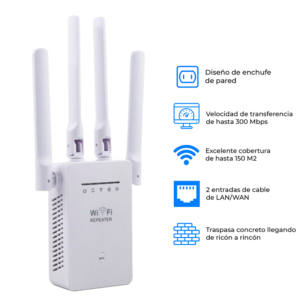 Wifi Exterior Repetidor Wifi Para 100 Metros Exterior Largo