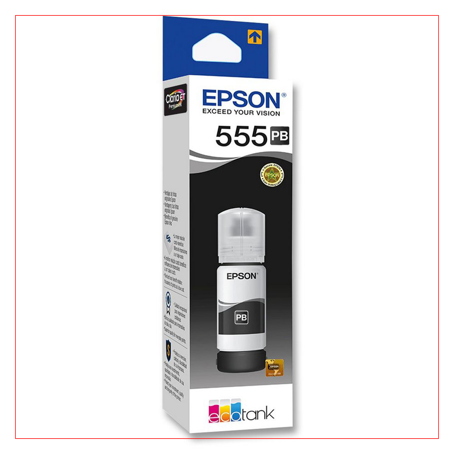 Ripley - TINTA EPSON 554 NEGRO PIGMENTADO T554120-AL