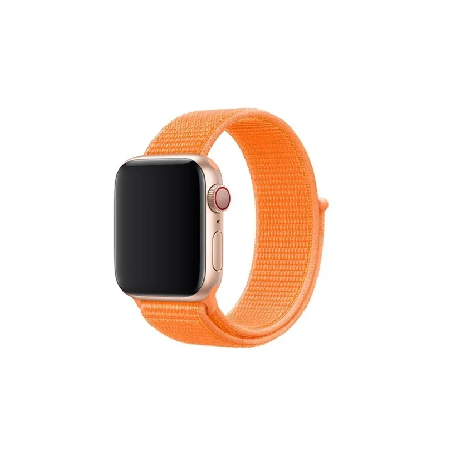 Ripley - CORREA PARA APPLE SMART WATCH NYLON NARANJA