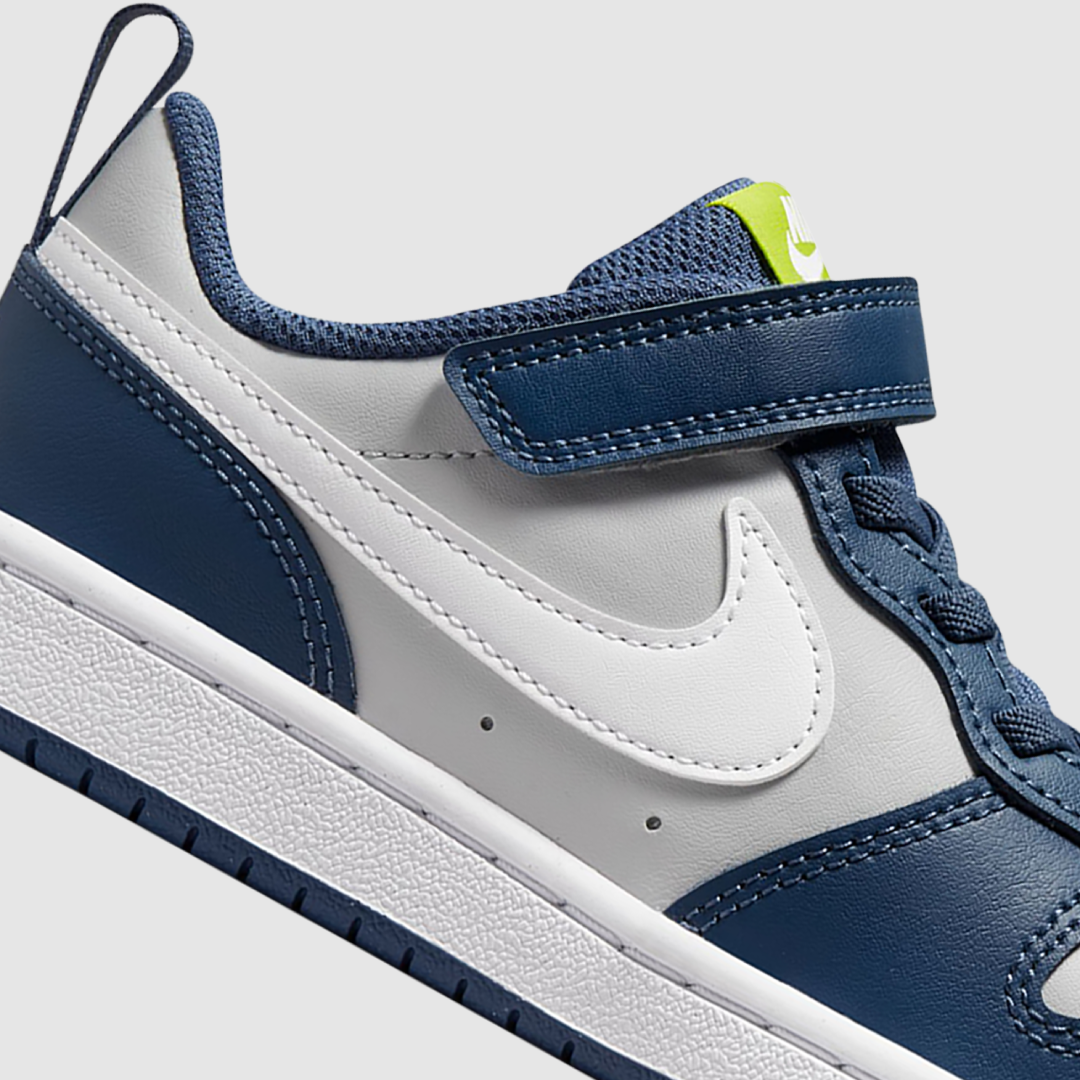 Schuhe NIKE - Court Borough Low 2 (Psv) BQ5451 100 White/White/White -  Klettverschluss - Halbschuhe - Mädchen - Kinderschuhe | eschuhe.ch