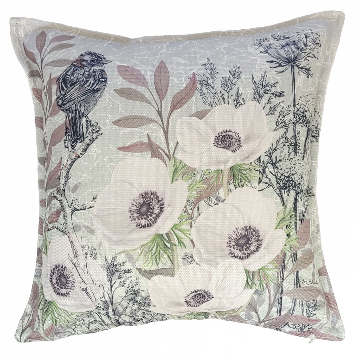 Funda Cojín Marisa Dalila Menta 45X45
