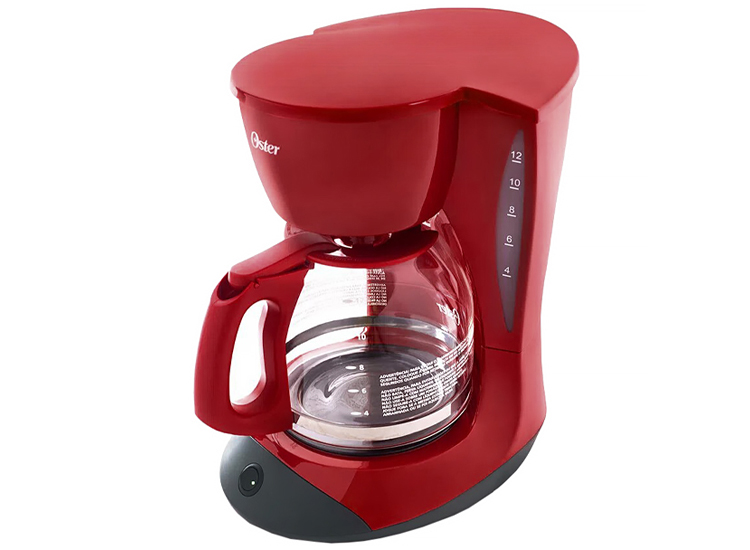Ripley - OSTER CAFETERA DE 12 TAZAS COLOR ROJO BVSTDCDW12R