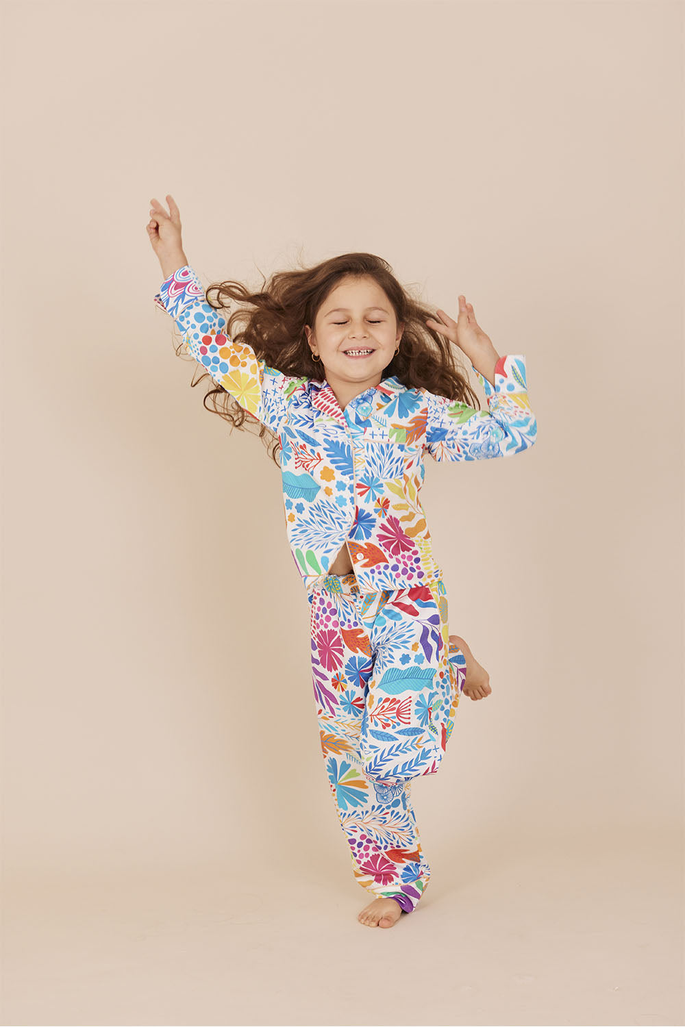 Ripley - PIJAMA PLUMAS VIVI PARA NIÑA