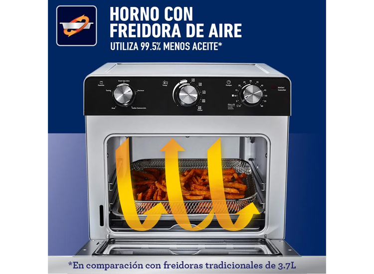 Horno con freidora de aire Oster® TSSTTVMAF1-053 | Linio Perú -  OS049HL16JLMGLPE
