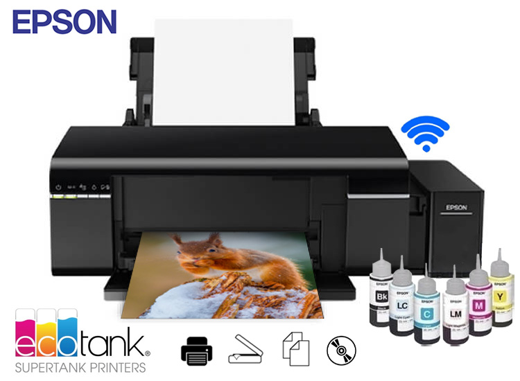 Ripley - EPSON IMPRESORA FOTOGRAFICA ECO TANK TINTA CONTINUA WIFI L805
