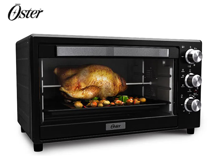 Ripley - OSTER HORNO ELECTRICO TOSTADOR 60LTS 2200W-NEGRO TSSTTVLC60L