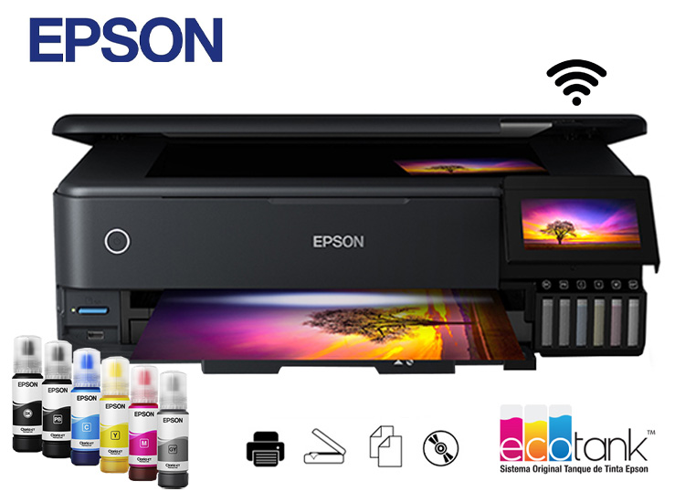 Ripley - EPSON IMPRESORA MULTIFUNCIONAL ECOTANK SISTEMA CONTINUO A3  FOTOGRAFICA L8180