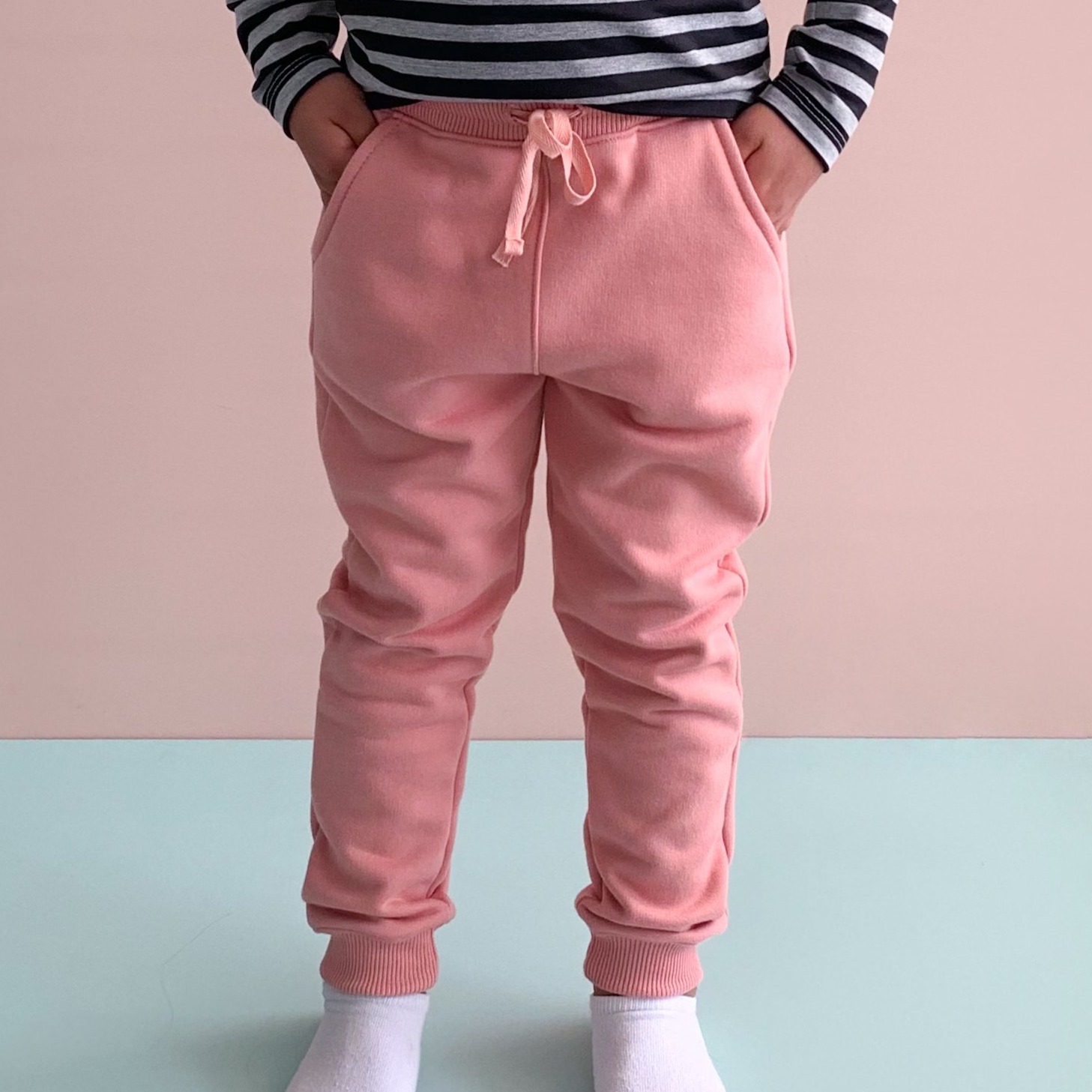 Ripley - JOGGER BUZO NIÑAS NIÑOS LPC - 100% ALGODÓN (ROSADO)
