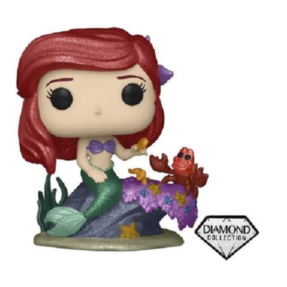 FUNKO POP: DISNEY PRINCESS- ARIEL N&deg; 1012 (SPECIAL EDITION, DIAMOND)