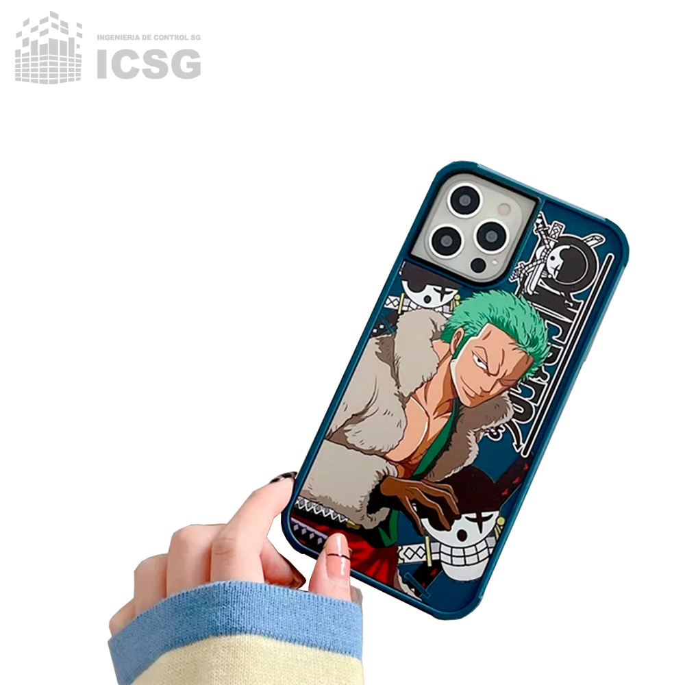 Ripley CASE SILICONA ONE PIECE ZORO PARA IPHONE 12 PRO MAX