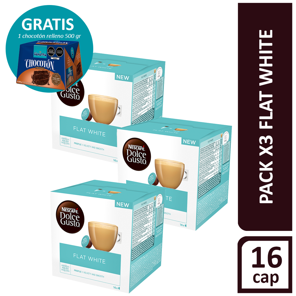 Flat White Over Ice - Pack x10 cápsulas Nespresso – Capsulandia