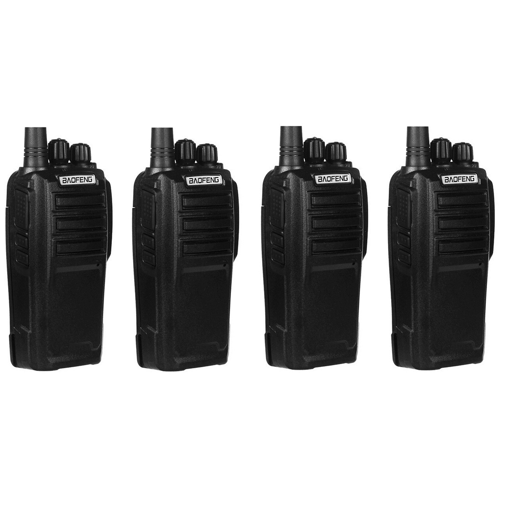 Ripley - PACK DE 4 RADIOS WALKIE TALKIE BAOFENG UV-6D