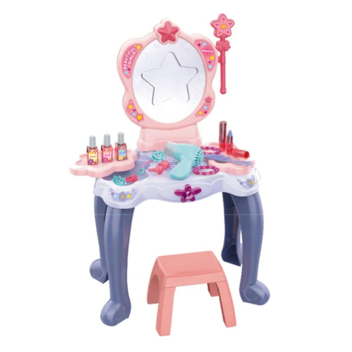 Ripley JUGUETE TOCADOR PARA NIÑAS BELLEZA 27 PIEZAS VANITY