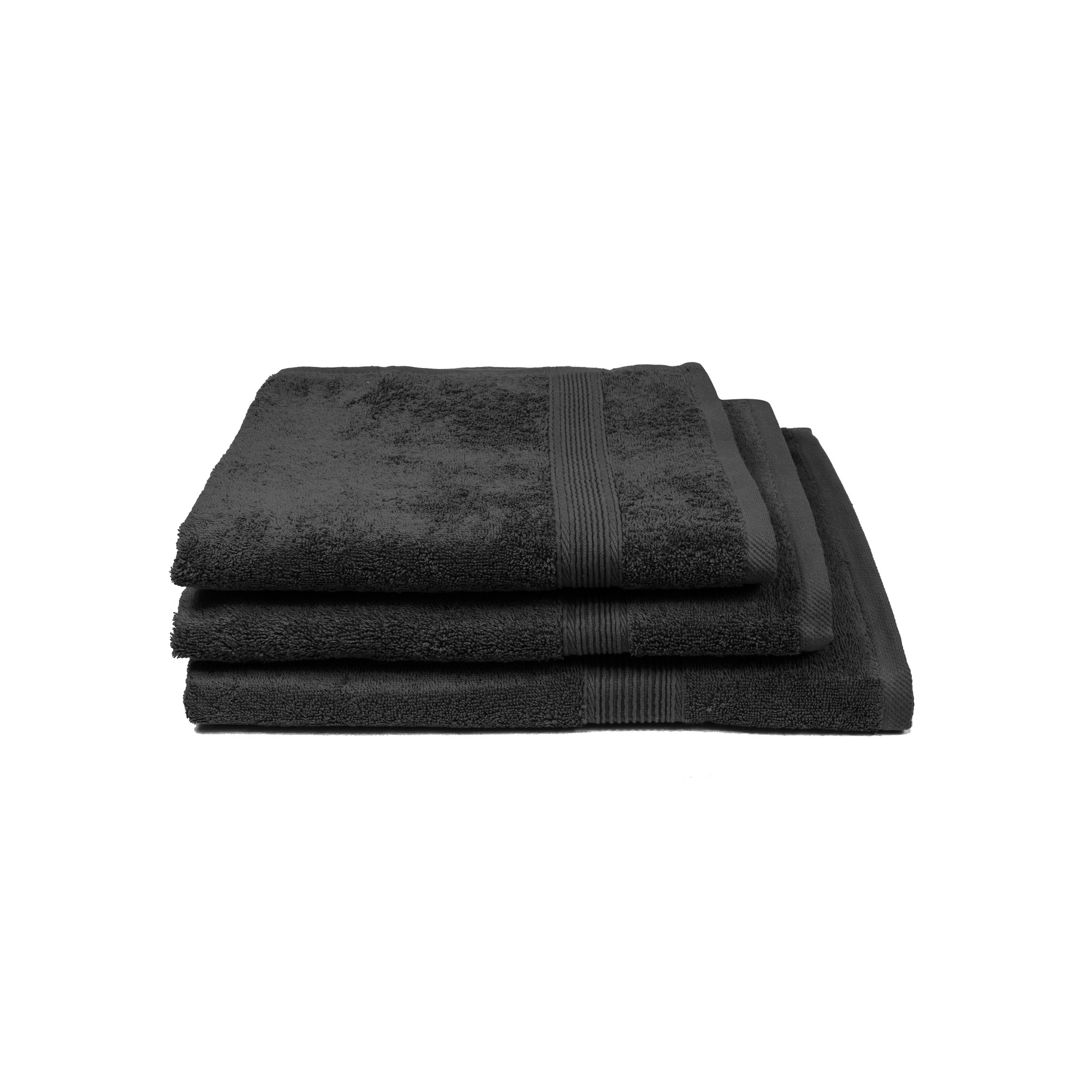 Ripley TOALLA 070X140 550 GR NEGRO