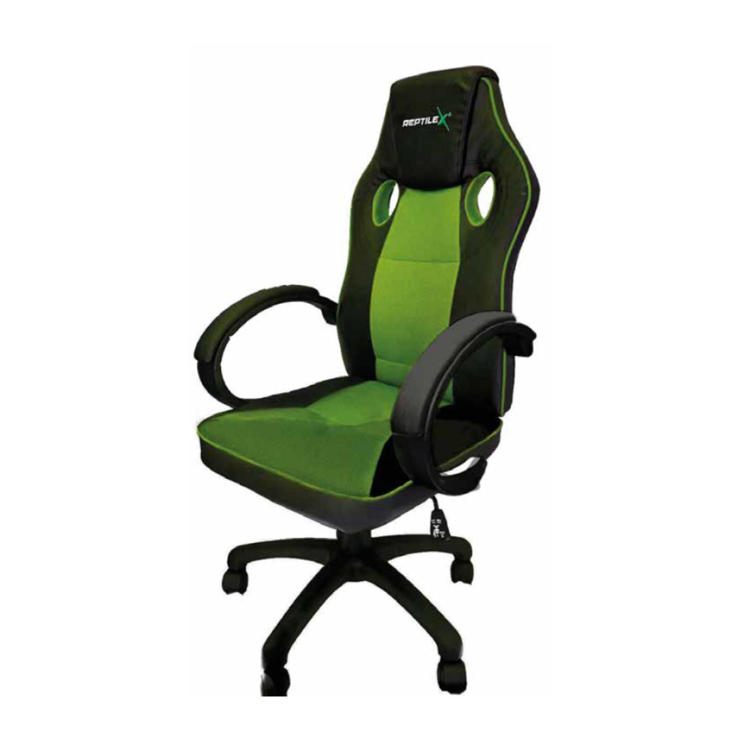 Ripley SILLA GAMER ERGONOMICA ESTILO BUTACA REPTILEX VERDE