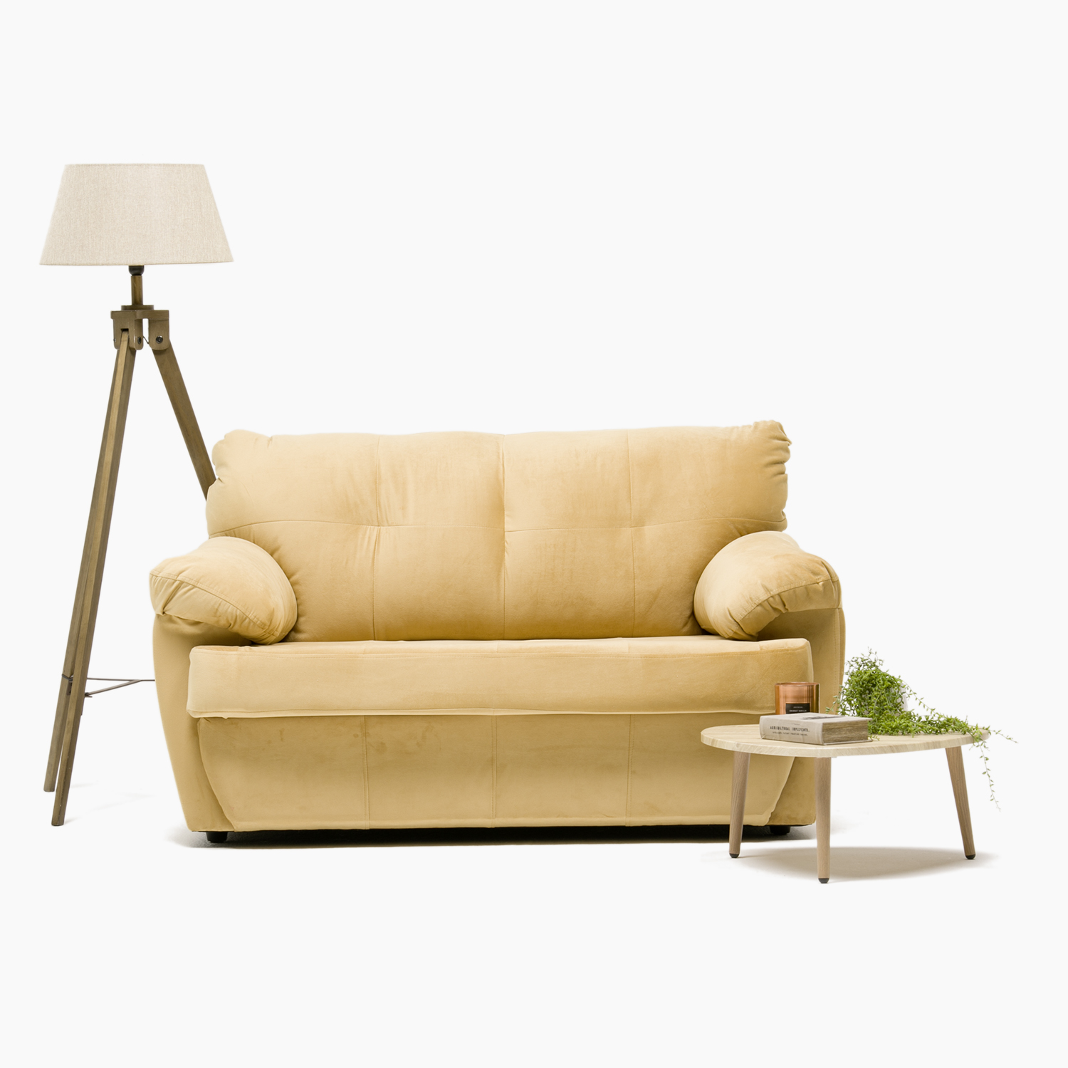 Ripley SOFA ASTURIAS 2CPOS ORO