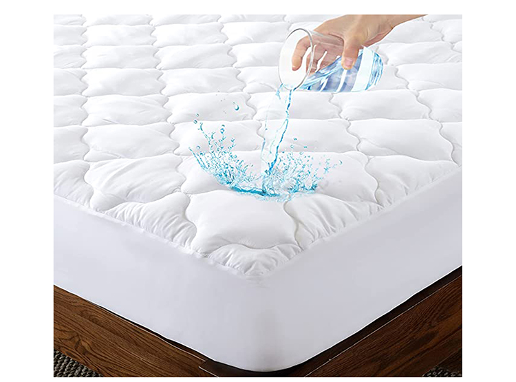 thumbnail image 2 of Queen Size Waterproof Mattress Protector – Cotton Blend, Stain & Spill Resistant 2 of 4