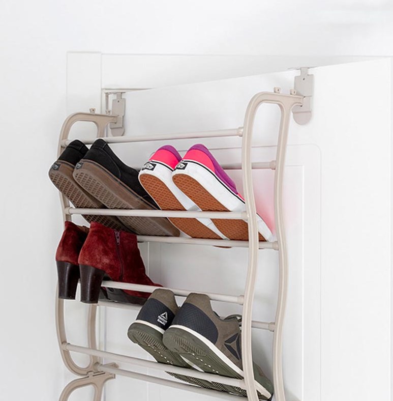 Ripley RACK ORGANIZADOR DE ZAPATOS 36 PARES COLGANTE DE PUERTA COLOR