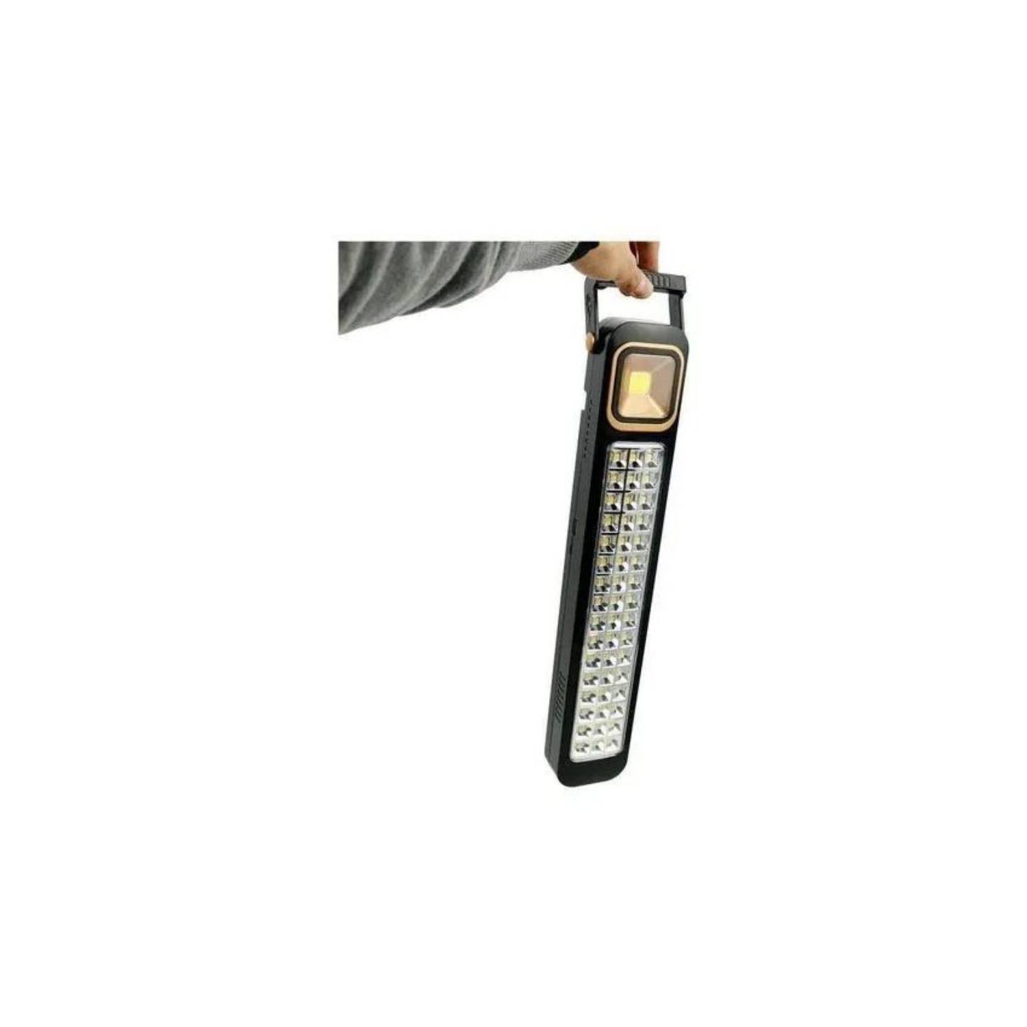 LINTERNA LAMPARA 42LED Recargable De Emergencia, Con Panel Solar Colgante Y Base