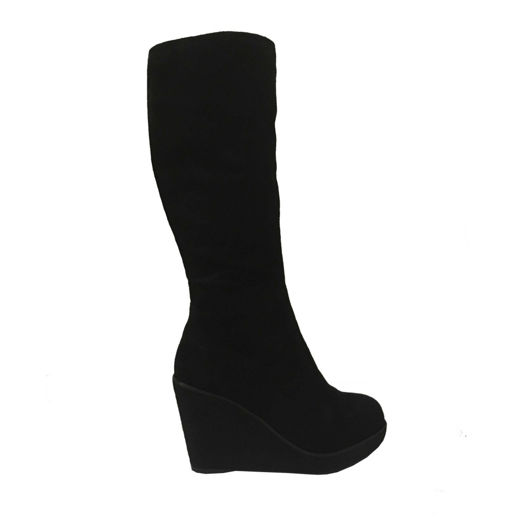 Ripley - Bota terraplen Negro Todopiel