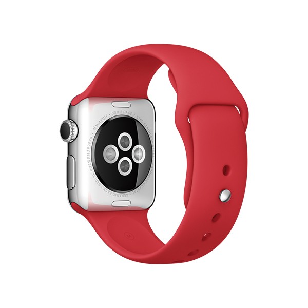 Ripley - Correa Applewatch Silicona Deportiva Roja 42mm