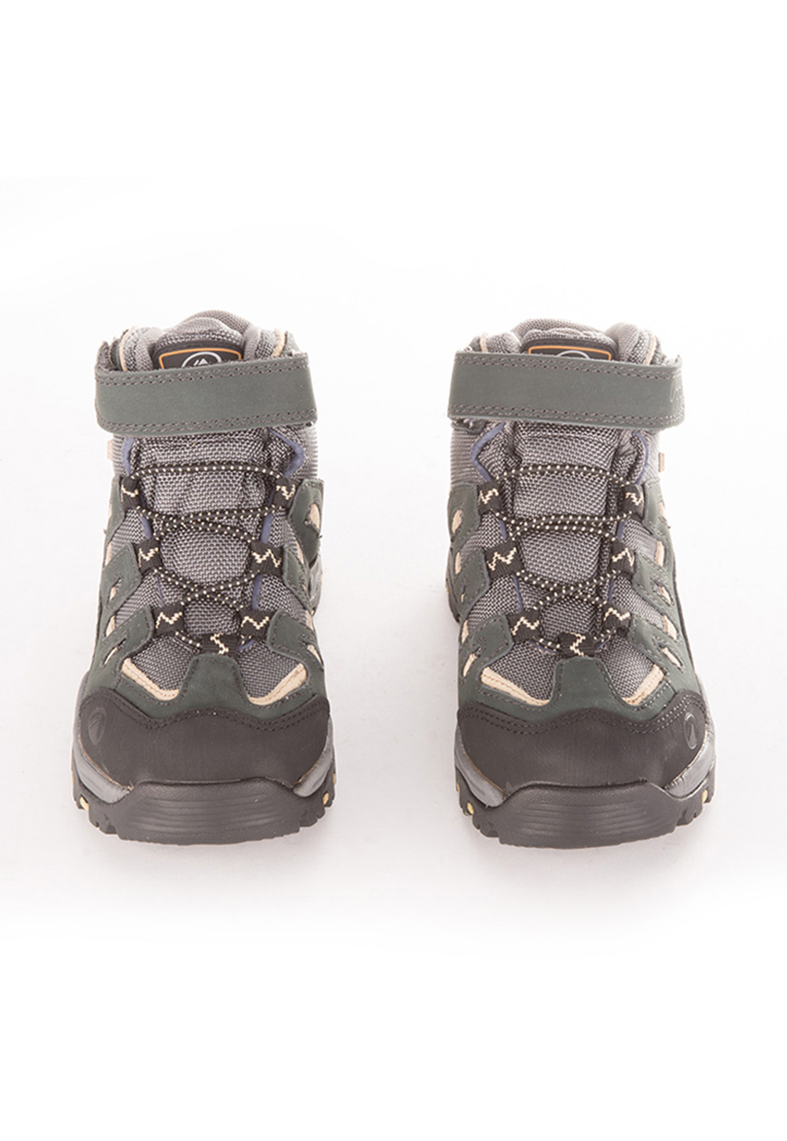 Ripley - ZAPATO PUELO CS HI VELCRO GRIS NARANJO LIPPI